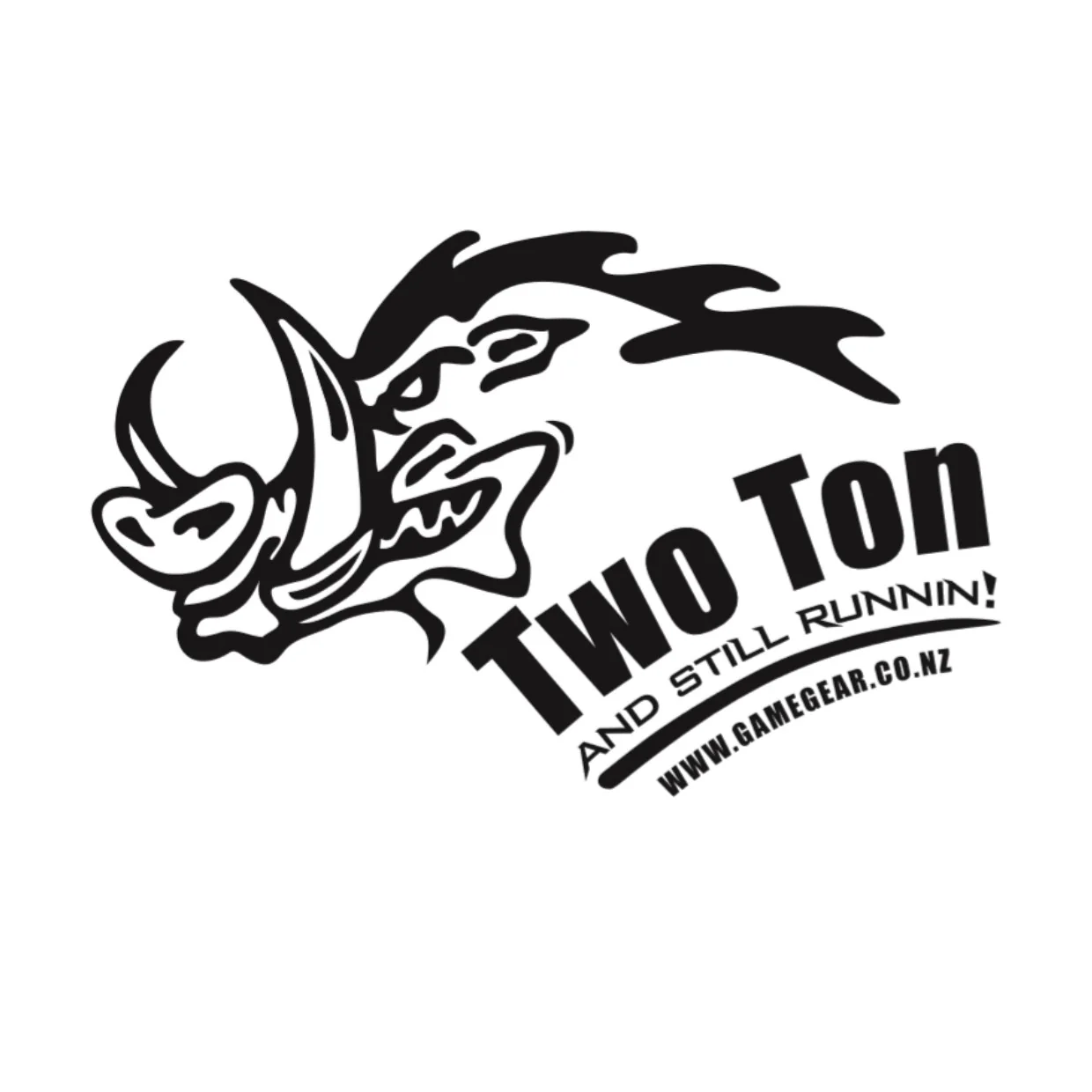 Two Ton Sticker - Image 2