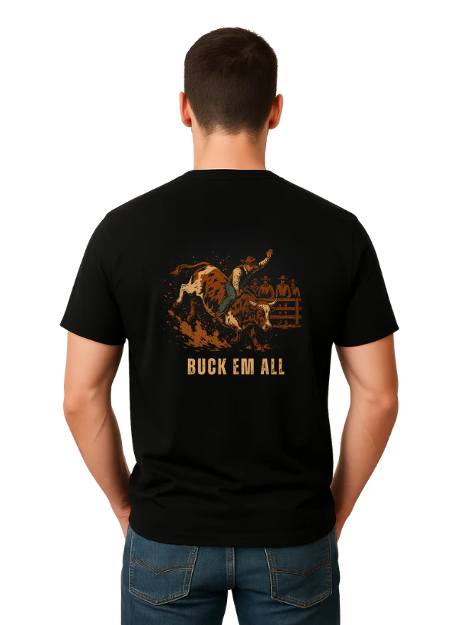Bull Rider Printed Tee