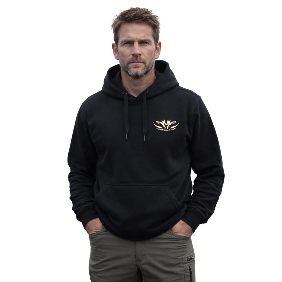 Game Gear Stag Printed Hoodie - Image 4