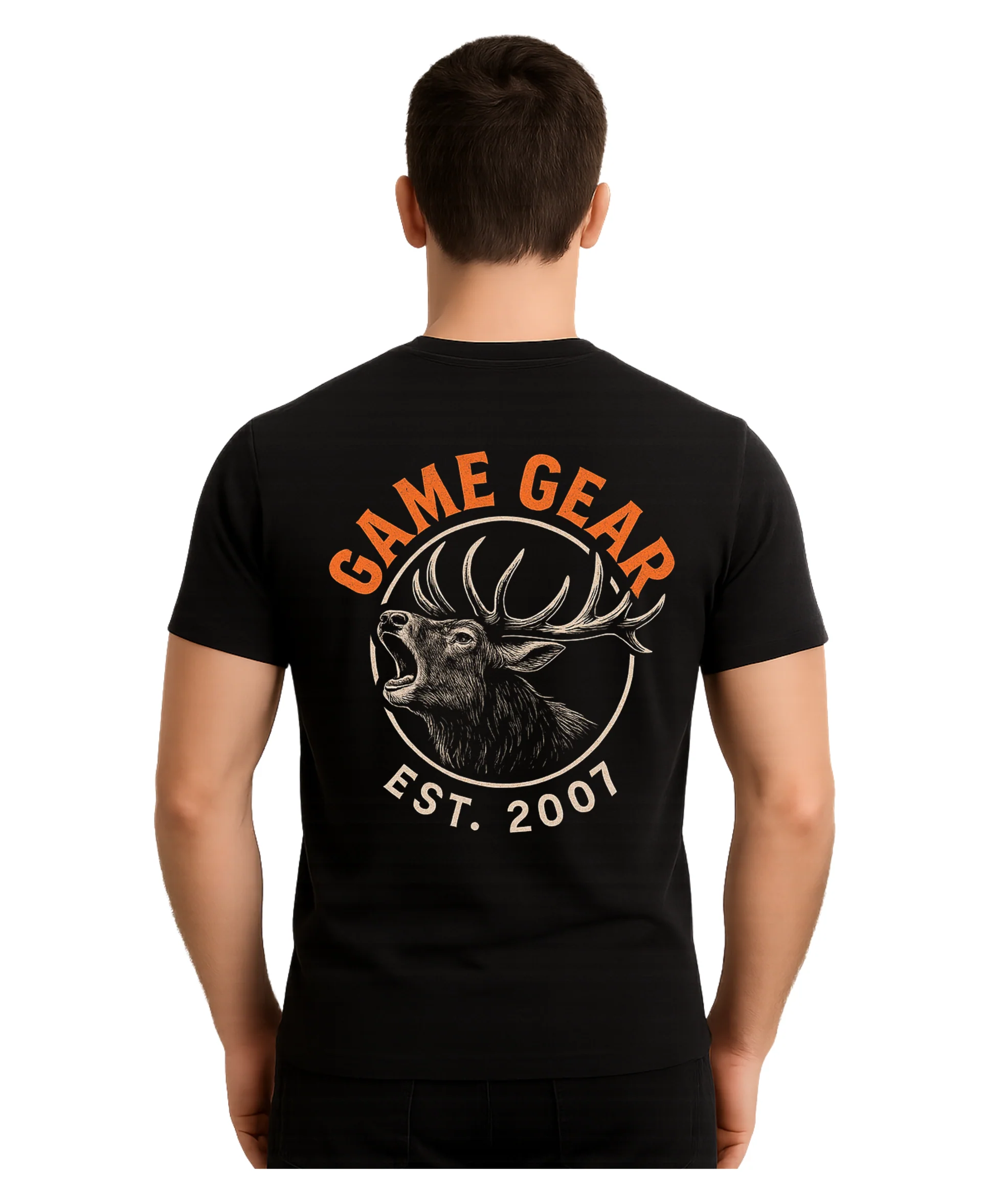 Game Gear Stag Printed Tee