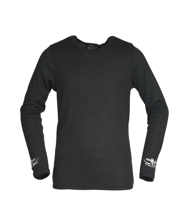 Kids Thermal Top Black 2-For Pool