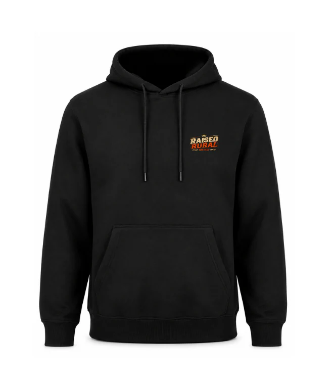 Raised Rural Ute Printed Hoodie - Image 2
