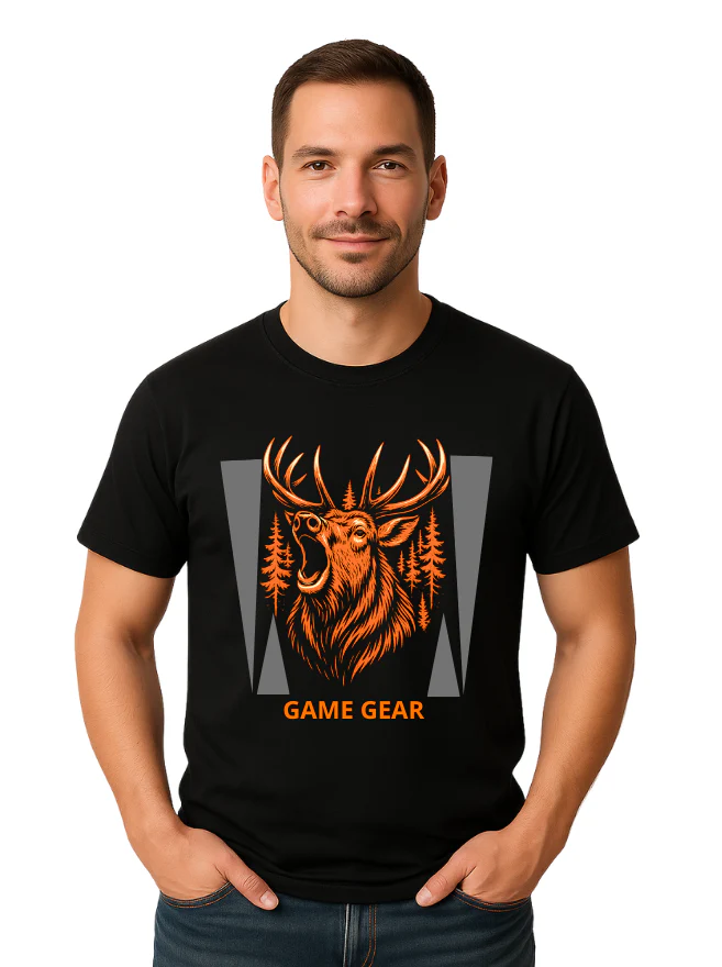 Reflective Deer Orange