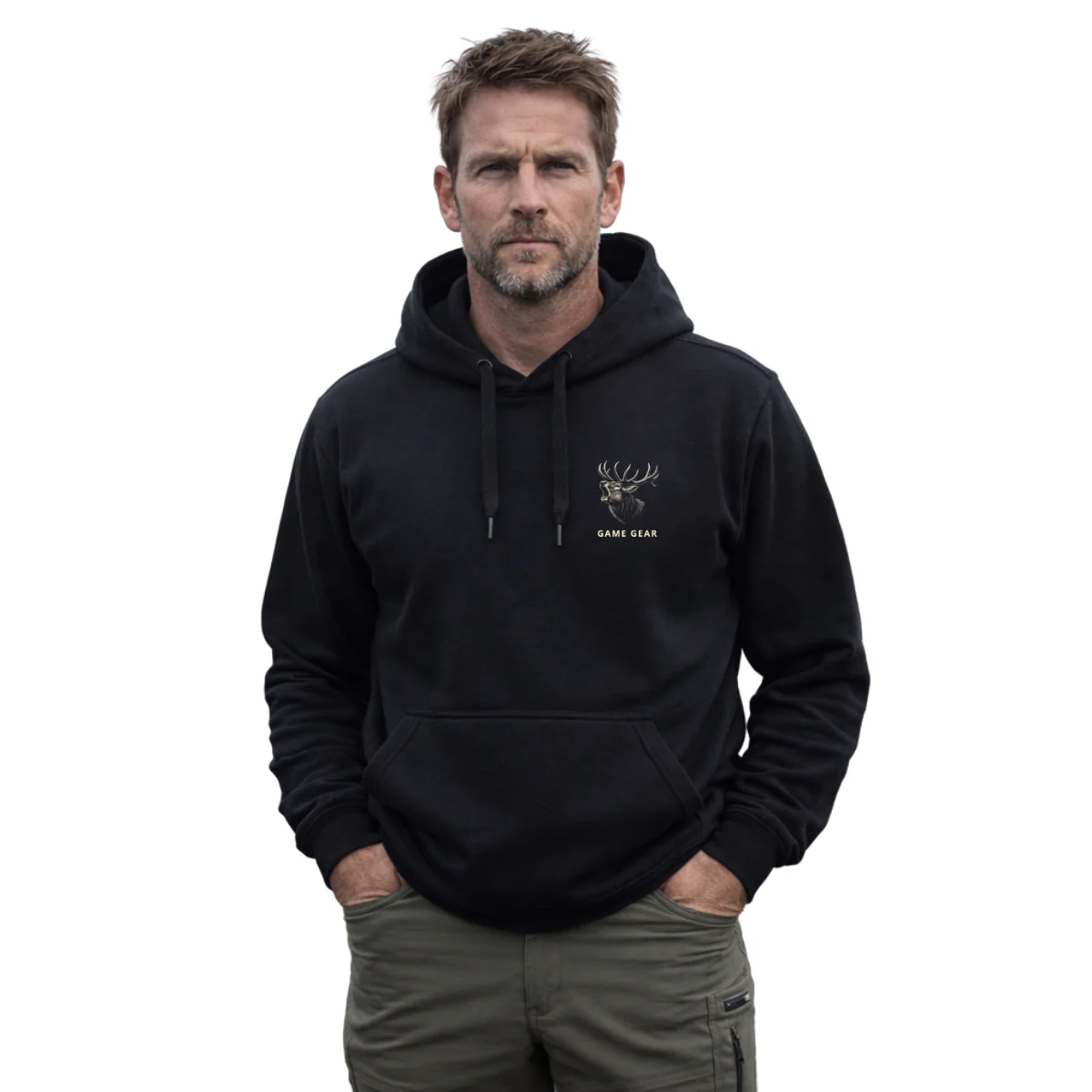 Roaring Stag Printed Hoodie - Image 5