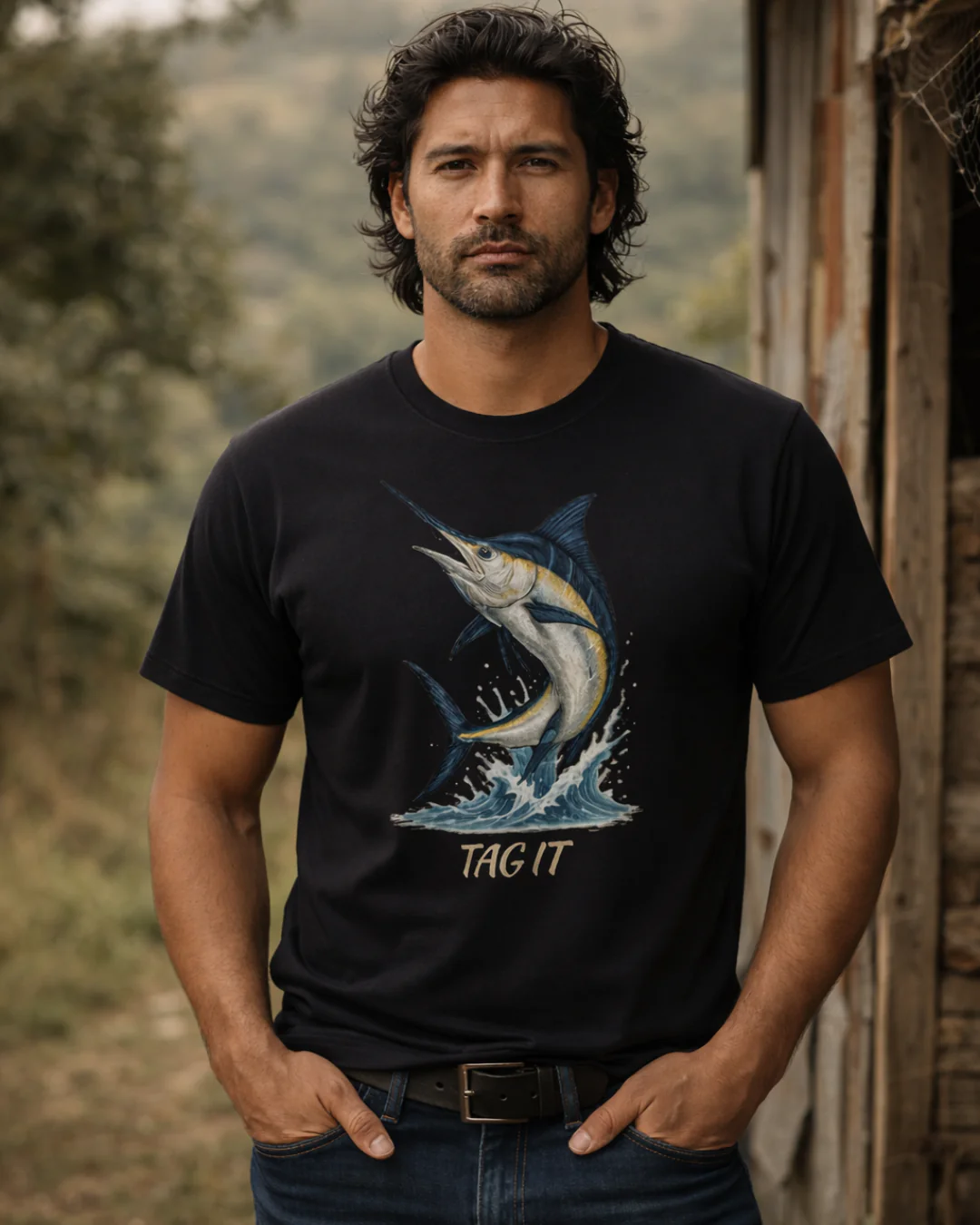 Tag It Printed Tee - Image 3