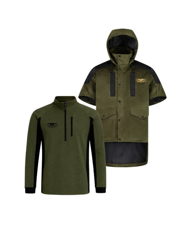 Tusker + Micro L/S Olive Bundle